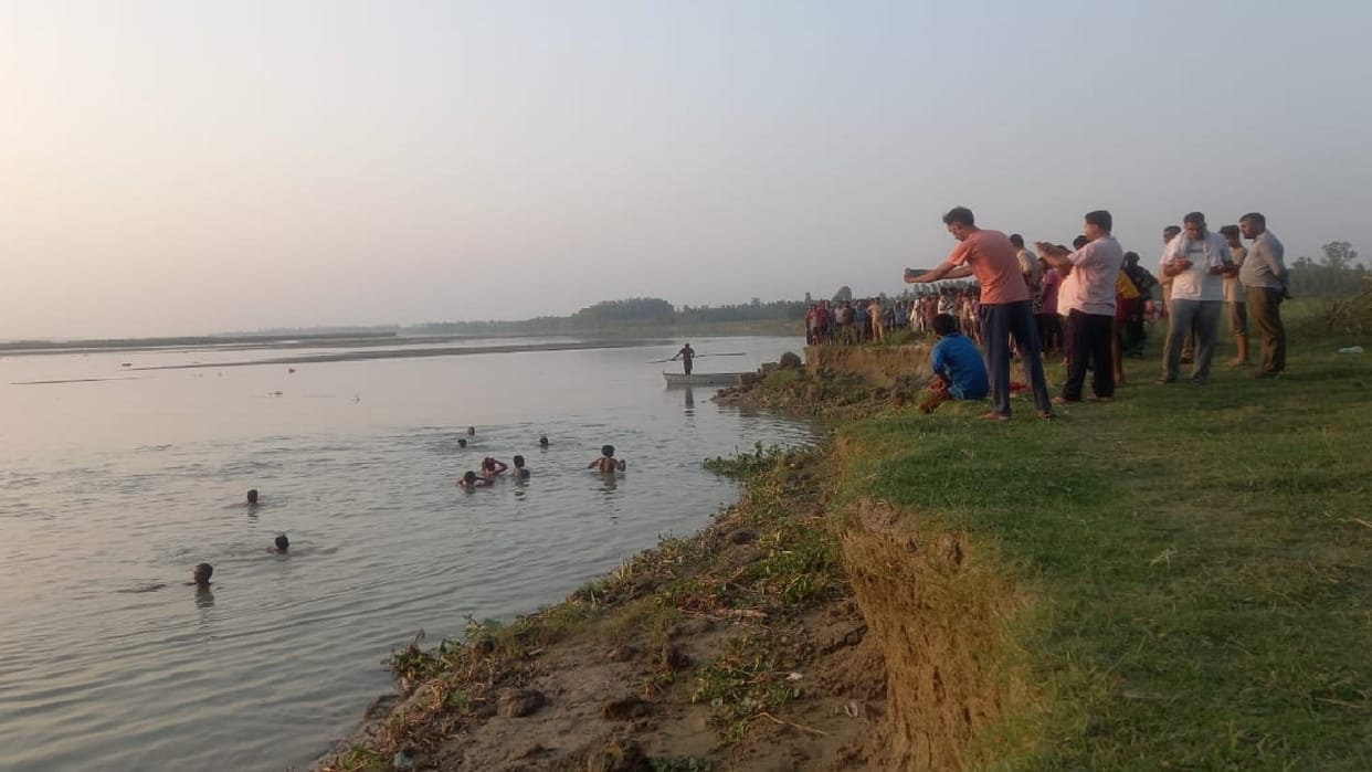 A girl missing in Ganges at Vidur Kuti Ghat in Bijnor