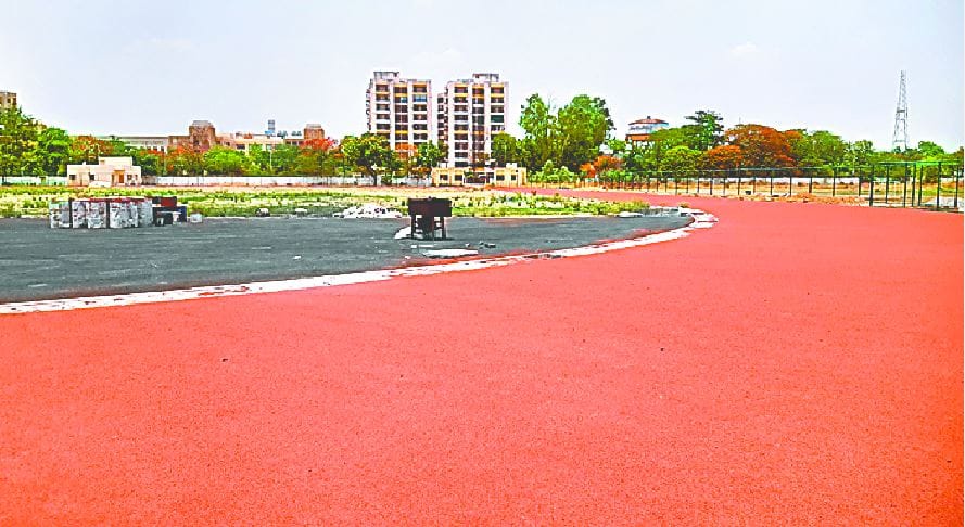 400 meters synthetic track ready in Lalpur stadium varanasi PM Modi will inaugurate in July