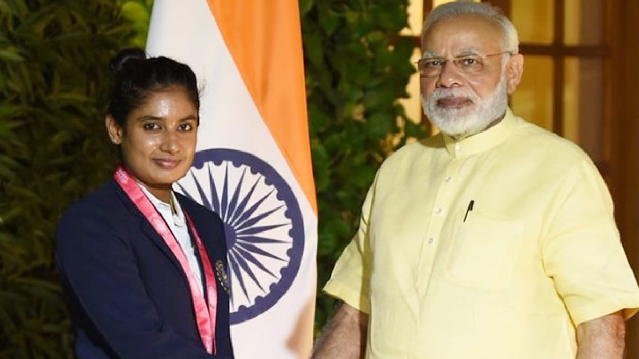 PM Narendra Modi says in Mann Ki Baat Mithali Raj is an inspiration to many