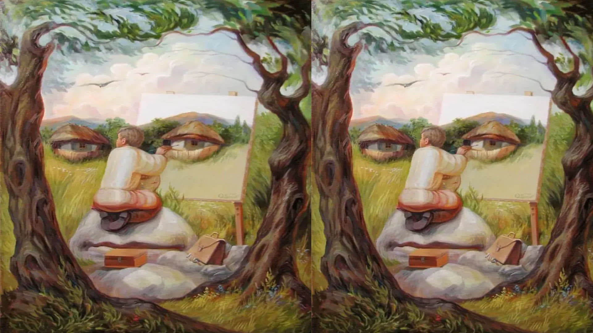 optical illusion hindi give answer what will you see first in this picture personality test what did you see first