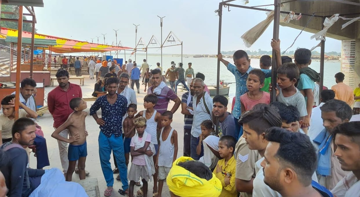 Ganga Snan,farrukhabad news,ganga me doobe