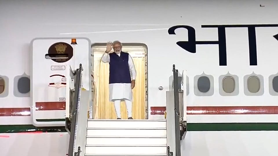 G-7 Summit: PM narendra Modi leaves for Germany to attend G-7 Summit live update news in hindi