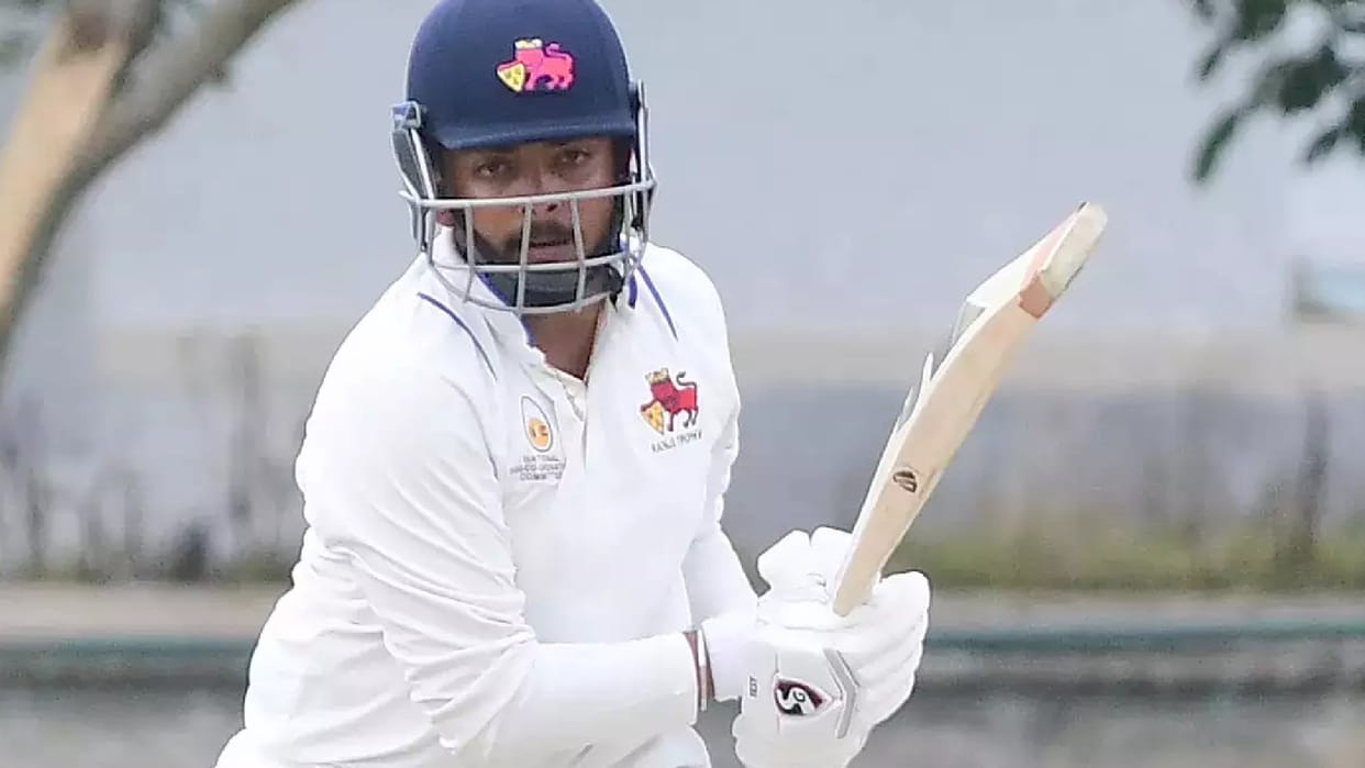 Ranji Trophy 2022 Prithvi Shaw becomes 6th Mumbai captain to lose Ranji Trophy final joins Sunil Gavaskar and Sanjay Manjrekar list
