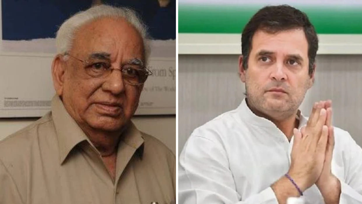 Nation builder in truest sense Rahul condoles ex-SAIL chairman V Krishnamurthys demise