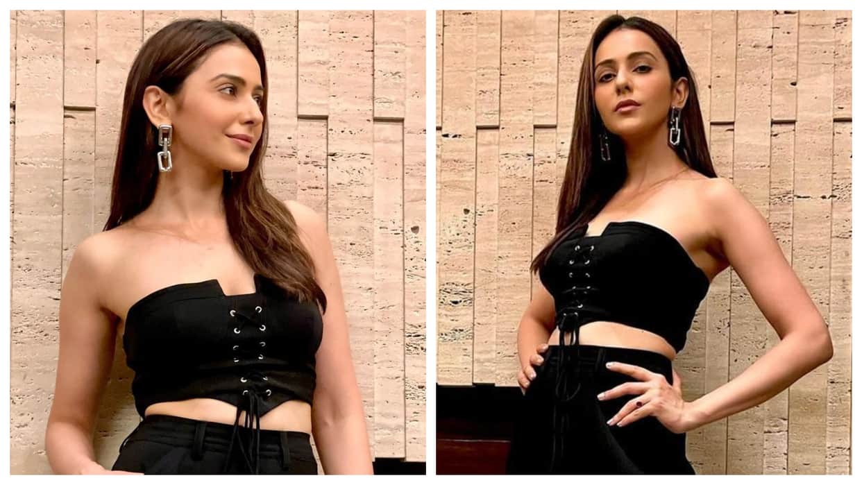 Rakul Preet Singh shares her bold photos on social media in corset top