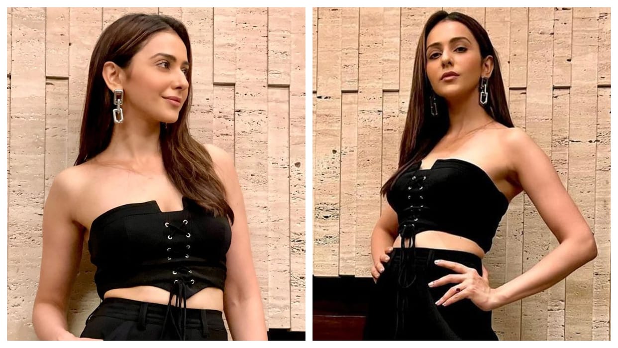 Rakul Preet Singh shares her bold photos on social media in corset top