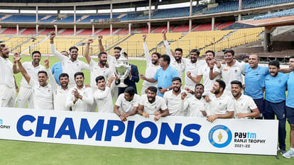 Ranji Trophy Final 2022: Banglore Crowd Chants RCB, RCB After Rajat Patidar Hits Winning Runs For Madhya Pradesh In Ranji Trophy Final Against Mumbai
