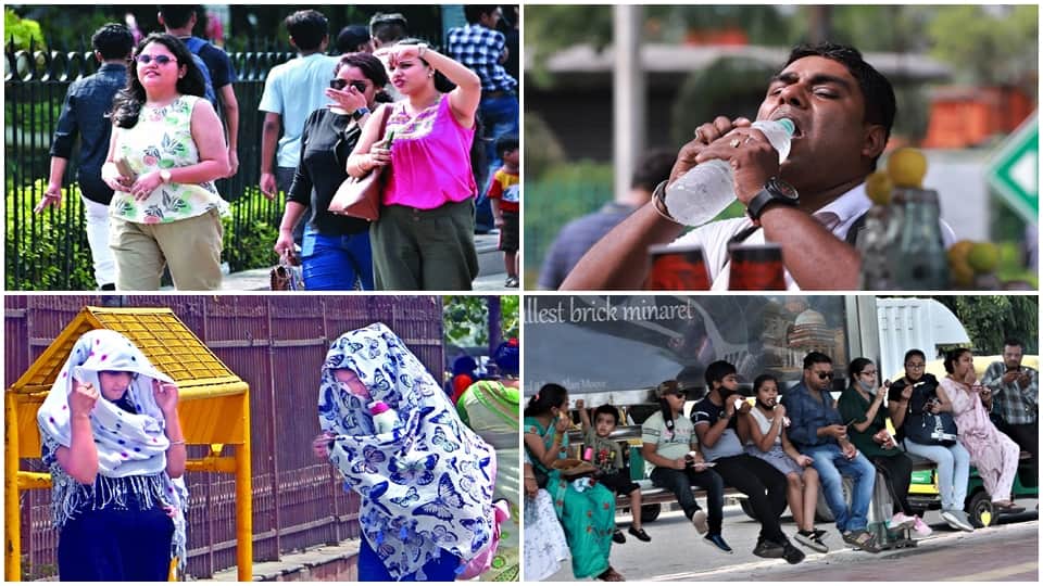 delhi weather forecast for sunday imd issue yellow alert and possibility of light rain
