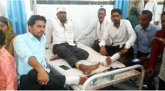 Dispute between two parties over land four people injured tonk 