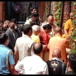 बांकेबिहारी मंदिर में राष्ट्रपति रामनाथ कोविंद