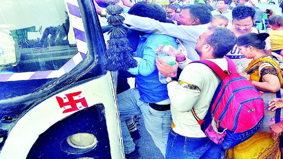AC bus service not available on 12 routes from Agra to Delhi, Noida, Faridabad and Gurugram.