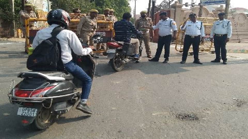 Ram nath kovind visit vrindavan Life of common people stopped for five hours