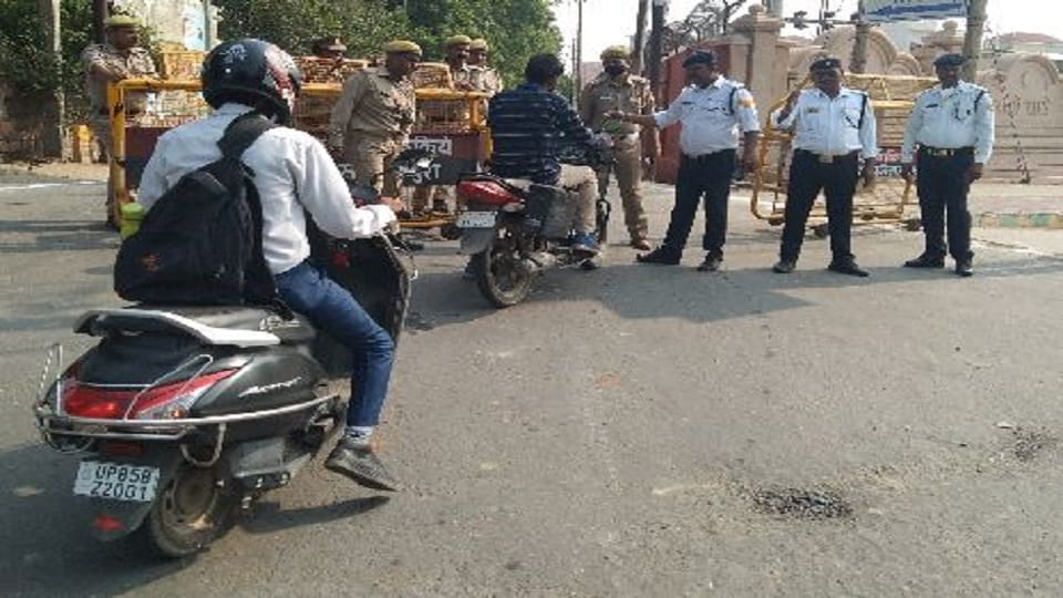 Ram nath kovind visit vrindavan Life of common people stopped for five hours