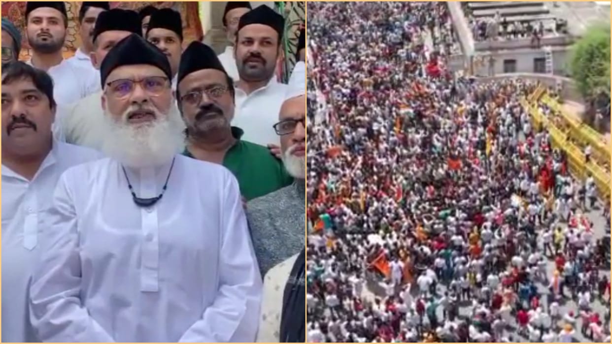 Ajmer Dargah Khadim expressed displeasure over the procession of Hindus