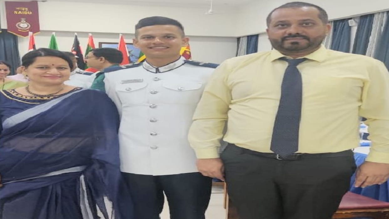 Anirudh of Sarkaghat himachal to fly fighter aircraft Rafale, completed training from Air Force Academy