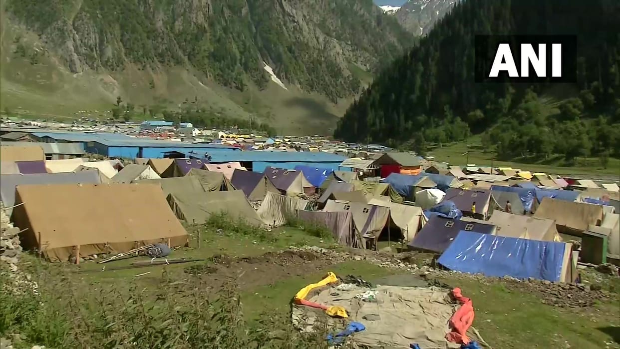 Amarnath yatra: 1200 tents ready at Baltal base camp locals eager to welcome pilgrims