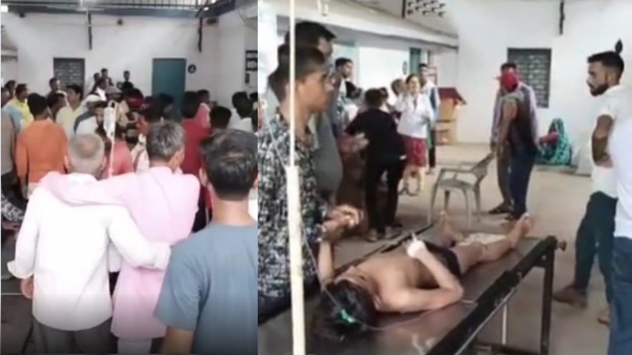 Shivpuri: Pandit narrating the story of Satyanarayan dies due to lightning, more than 10 people injured