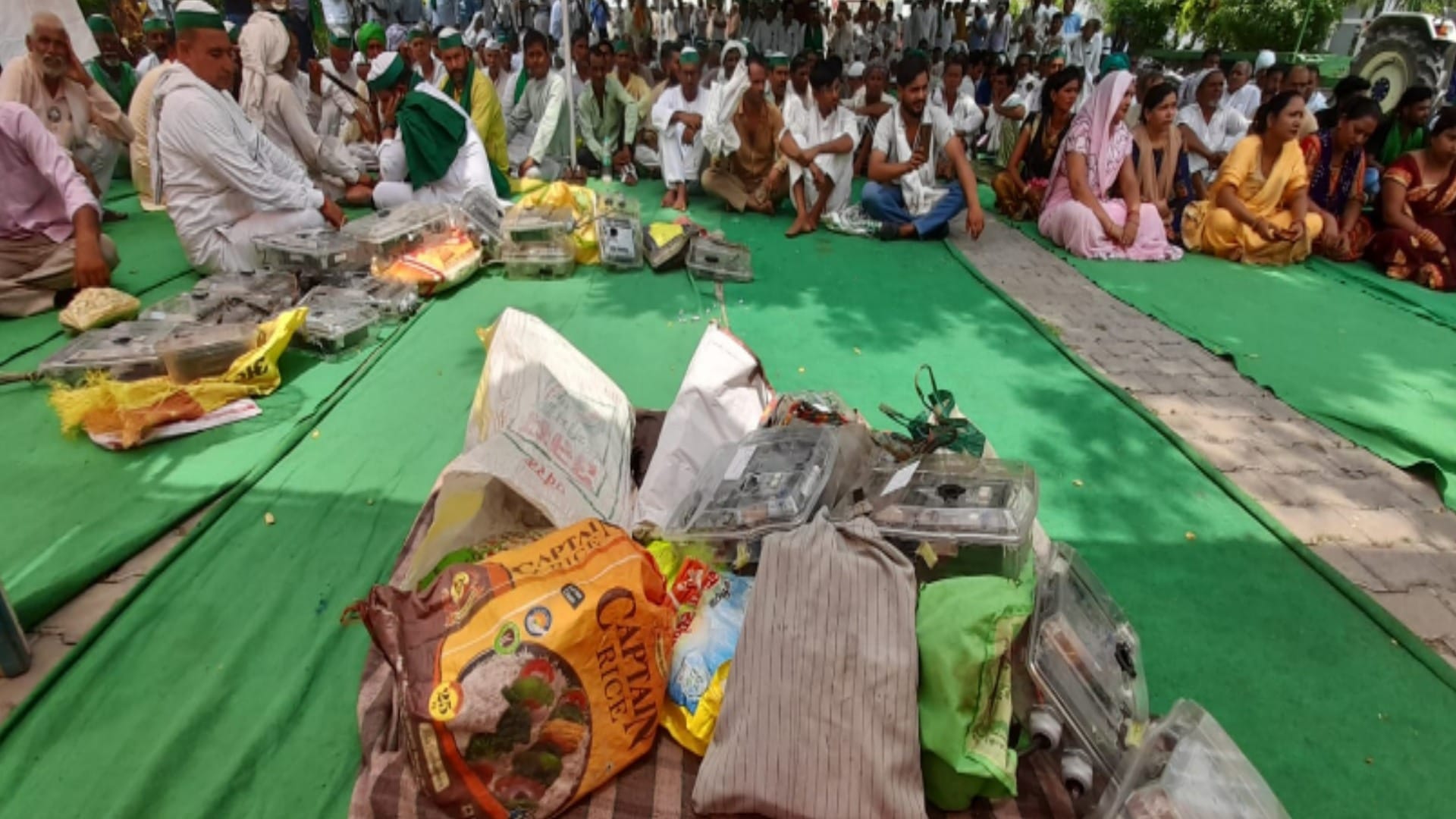 BKU Mahapanchayat : Meters will not be installed on tube wells, Mahapanchayat today