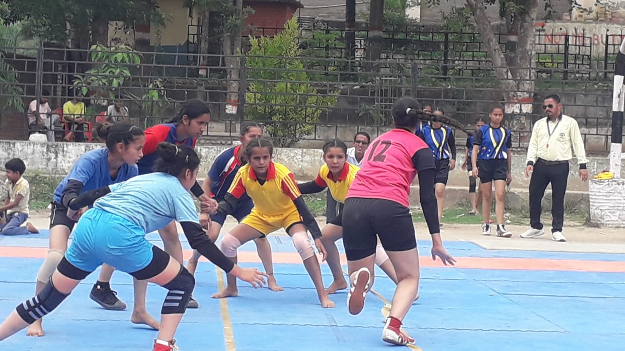 Bilaspur won the women's kabaddi competition