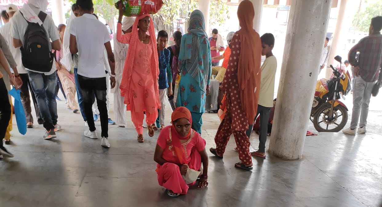 Disabled passengers are not getting wheelchair facility at the bus stand