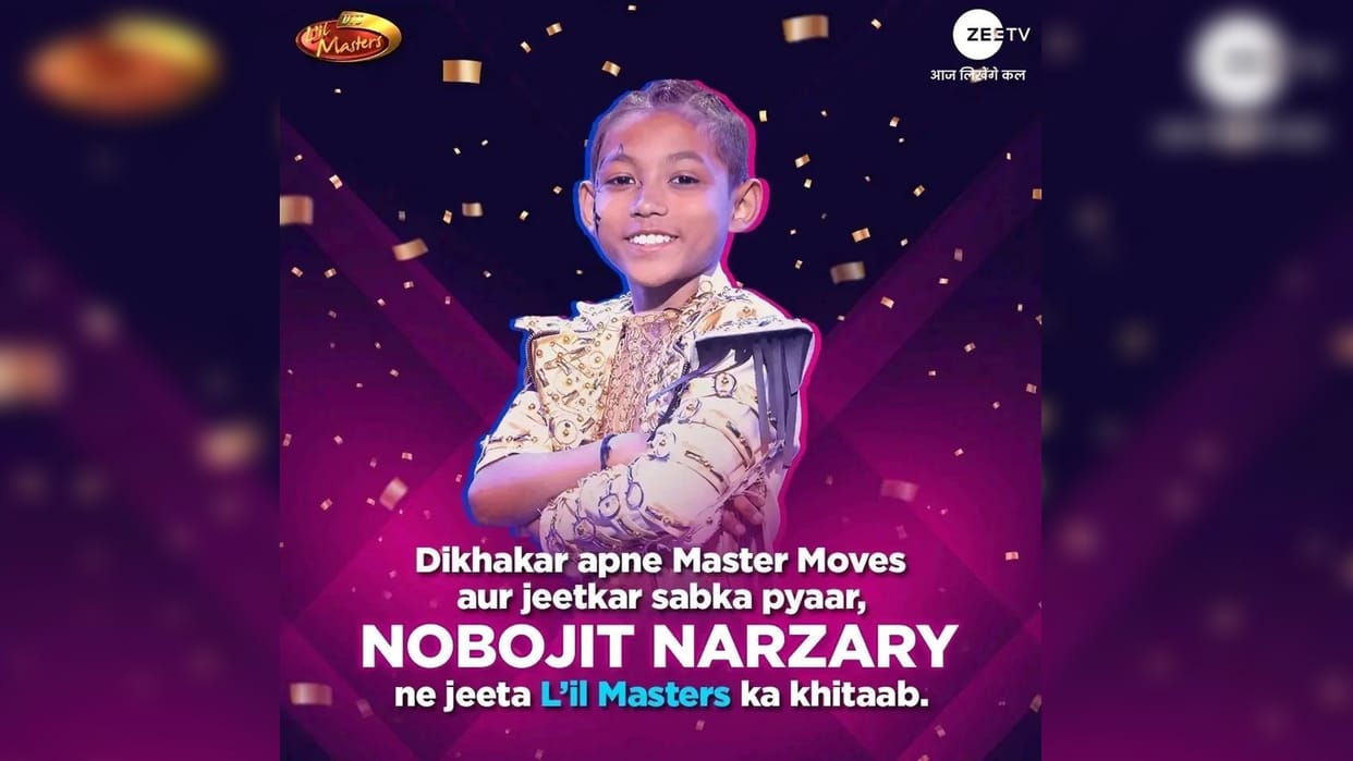 DID lil Masters 5 Winner: assams nine year old nobojit narzary wins did lil masters season 5