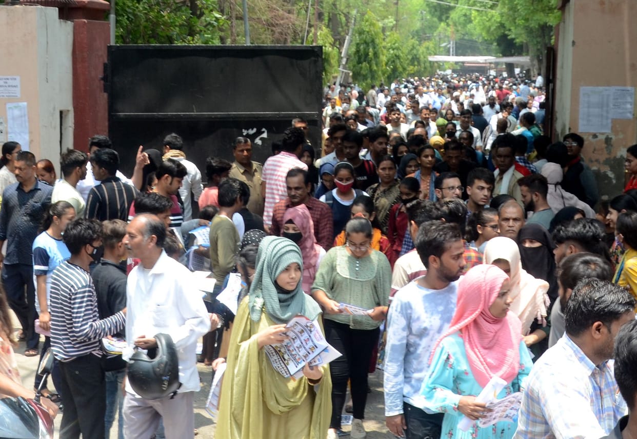 Aligarh: AMU: 87 percent students gave class nine entrance exam