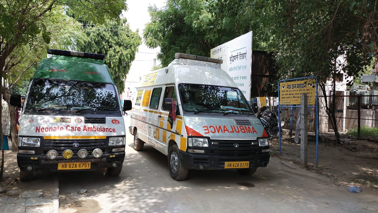Ambulances did not run in six hospitals, roadways and contract drivers handled steering in others