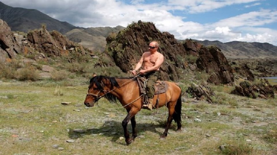 leaders mock Russian President Putin over shirtless, bare-chested horse-riding picture