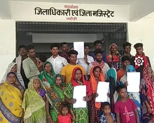 Musahar families demanded rights by protesting