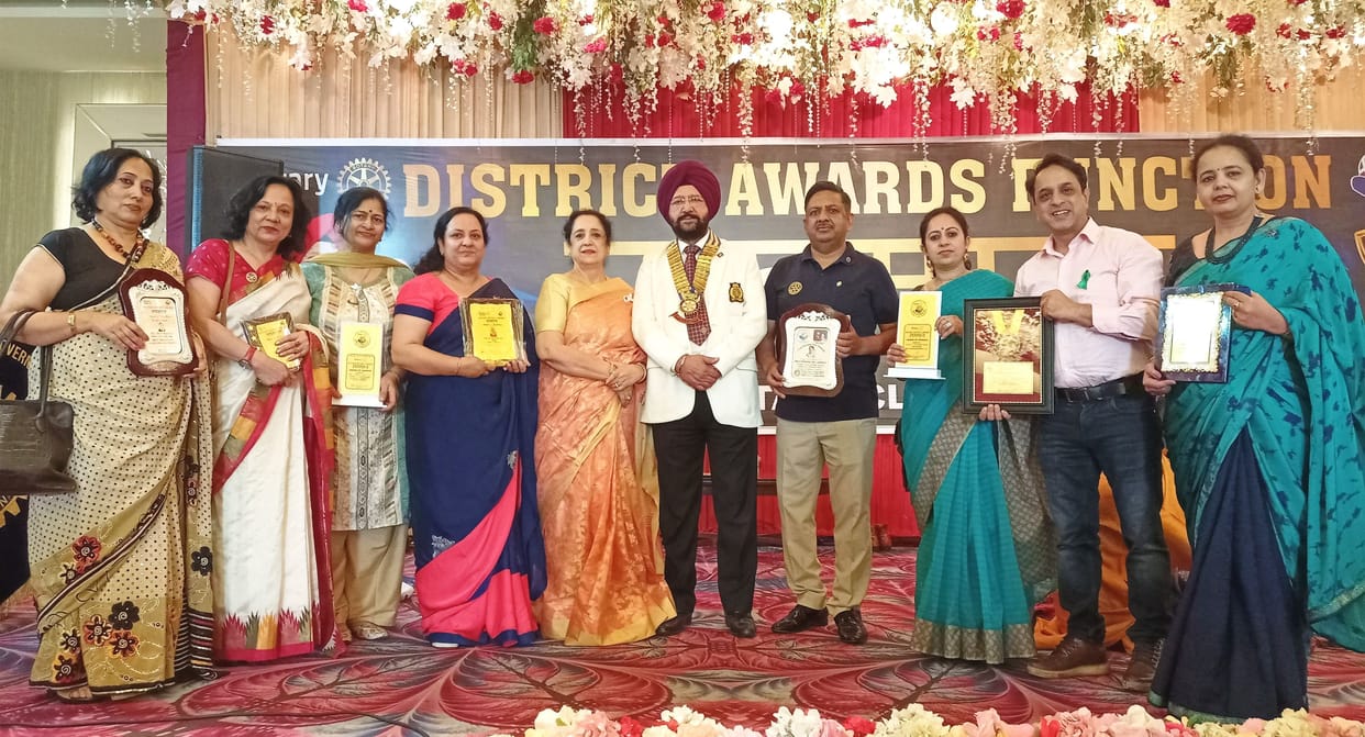 Rotary Club Sundernagar got 10 awards