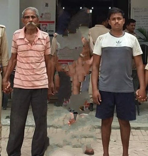 The father and brother of the history-sheeter who wound up with a tooth on the hand of the inspector were sent to jail
