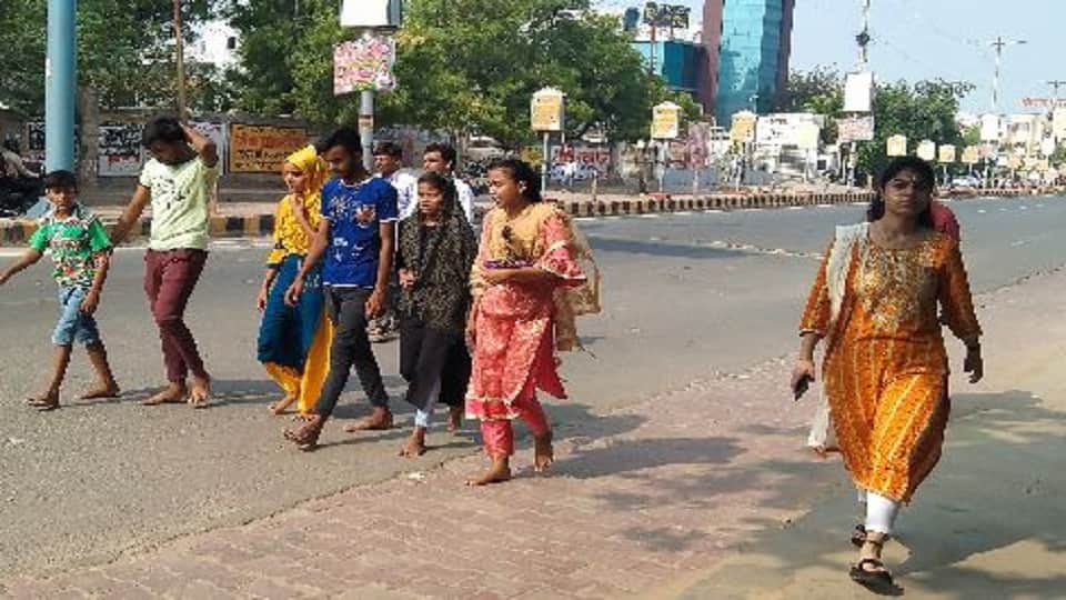 Ram nath kovind visit vrindavan Life of common people stopped for five hours