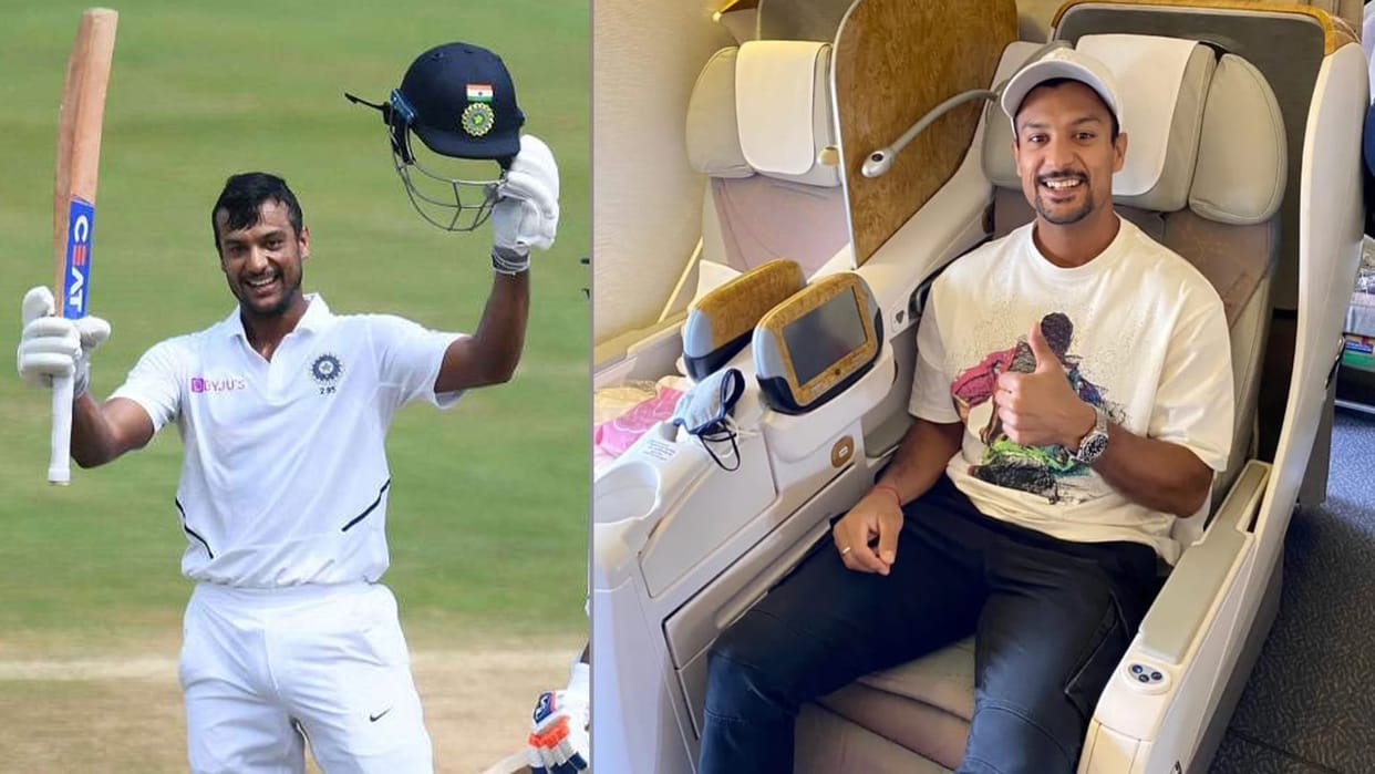 Mayank Agarwal to join team india for the test match against england