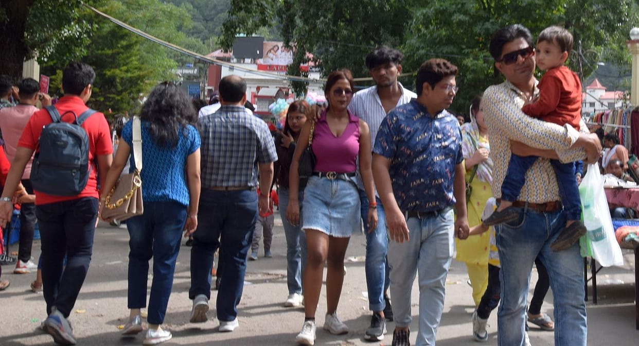 Nainital is filled with crowds of tourists
