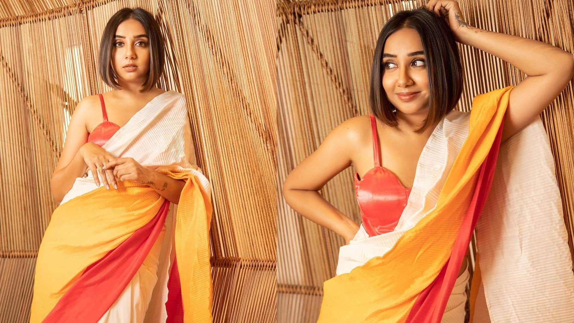 sara ali khan looks hot in saree and mouni roy gorgeous photoshoot today celebrity update in 10 pictures