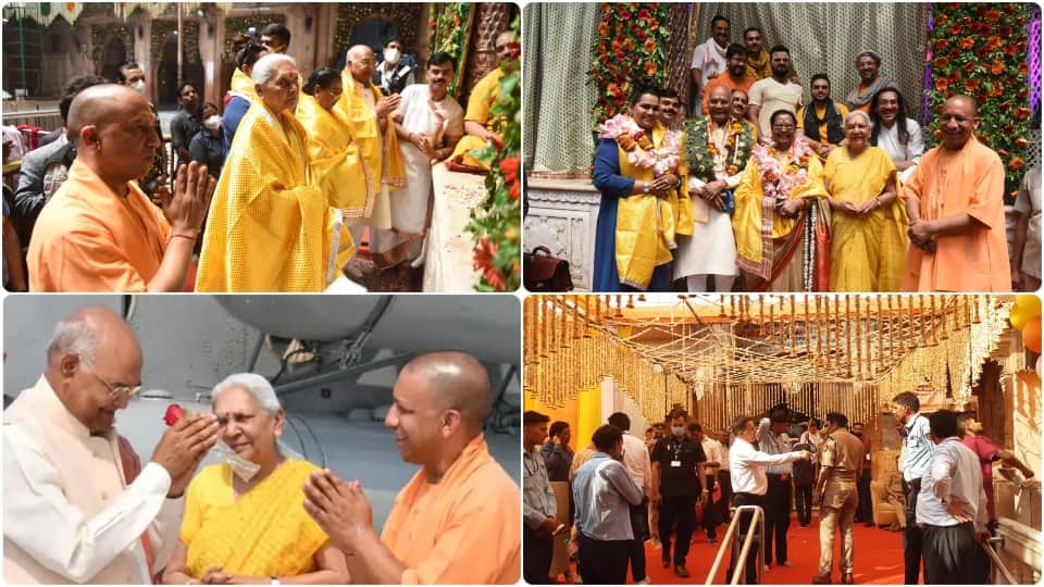 President Ram Nath Kovind Performed Worship in Banke Bihari Temple During Vrindavan Visit