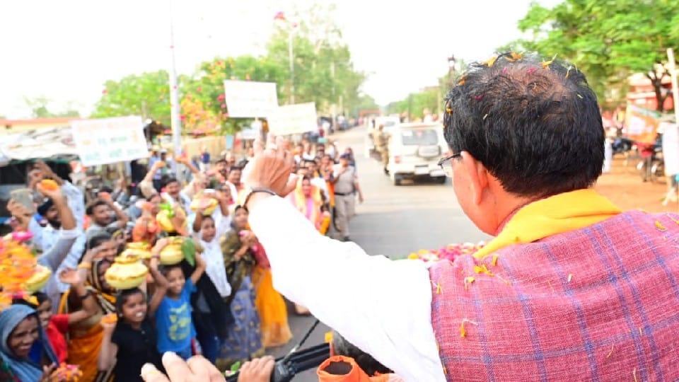CM Shivraj Said: Mama has no shortage of money for development, double engine government will develop cities