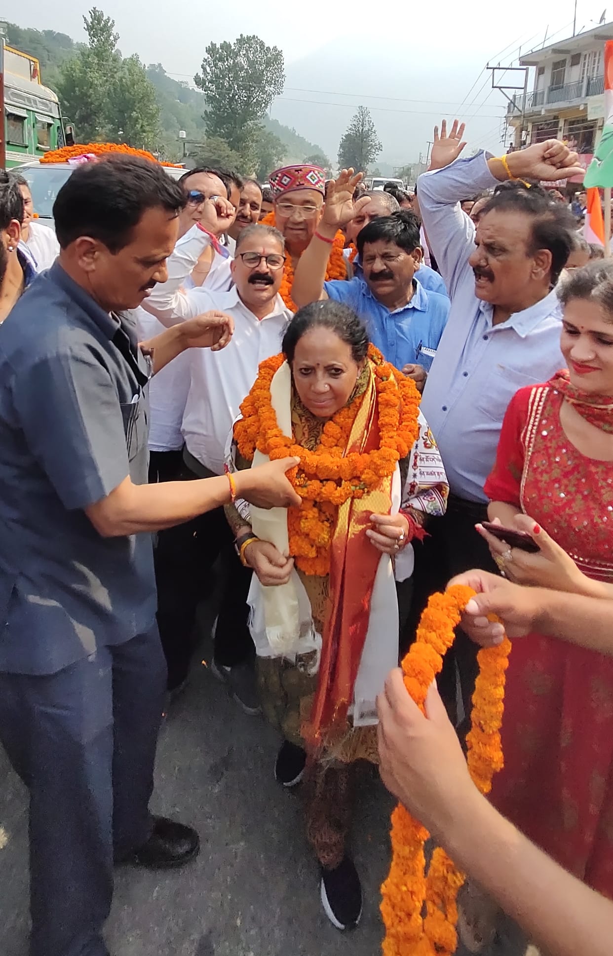 Pratibha Singh's public meeting could not be held in the school ground