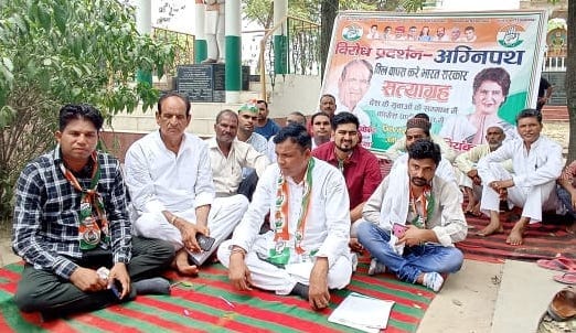 Congressmen sitting on hunger strike against Agniveer plan