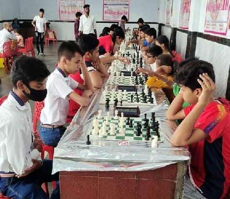 Aditya and Chavez Ali became the winners of the chess competition