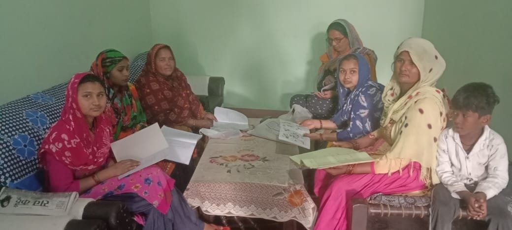 Torch of hope: Two friends took up the task of eradicating illiteracy of women