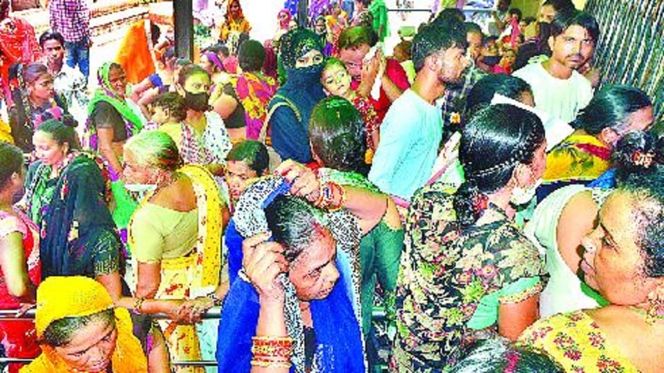 condition of patients worsened due to heat in Lady Loyal 