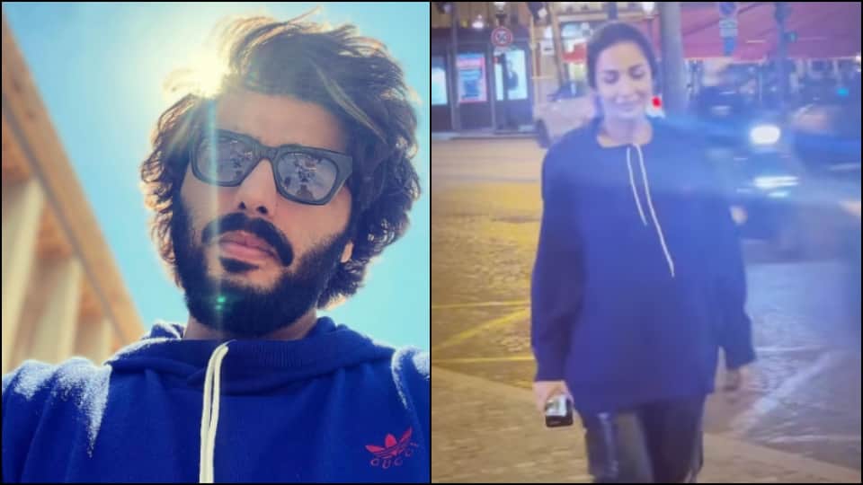 Malaika Arora wear boyfriend arjun kapoor clothes in paris actor shared a funny video