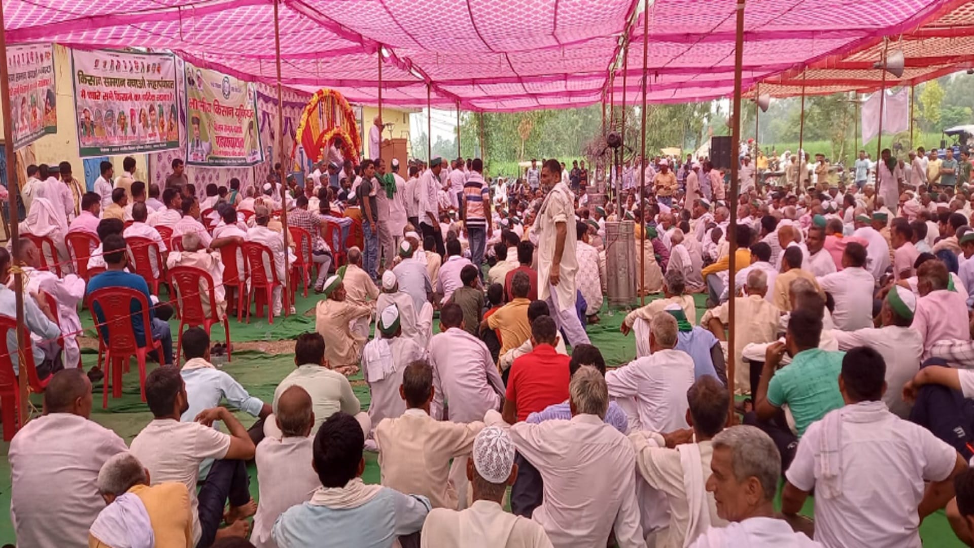 Chaudhary Naresh Tikait targets Modi government for Agneepath scheme in Bijnor