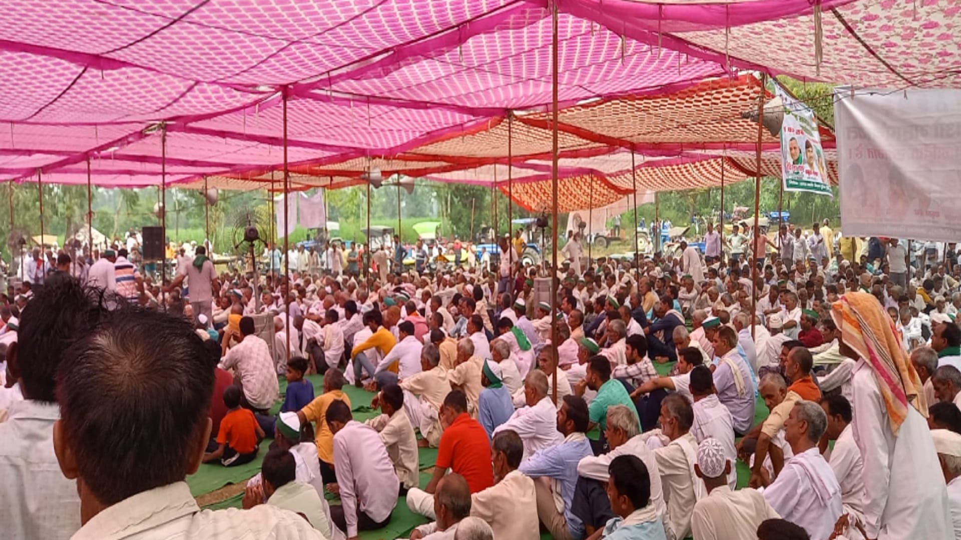 Chaudhary Naresh Tikait targets Modi government for Agneepath scheme in Bijnor