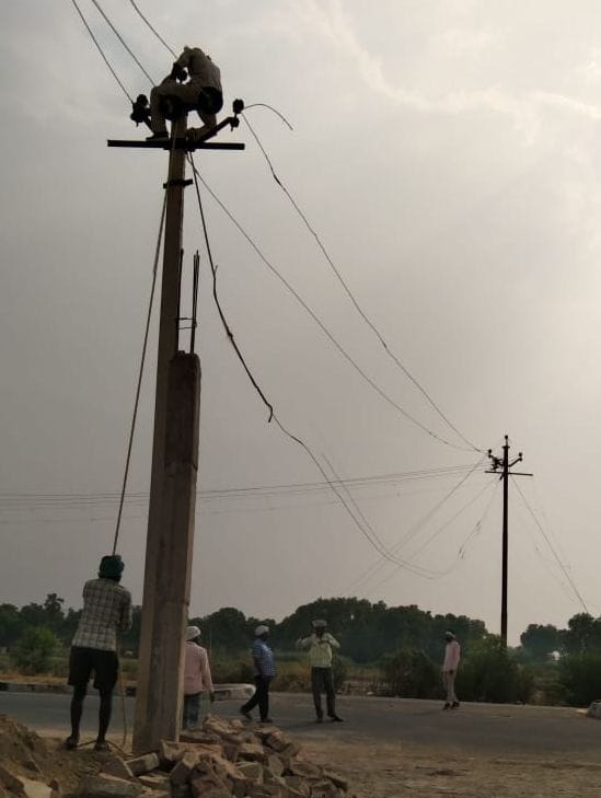 Electricity of six villages started after 37 hours