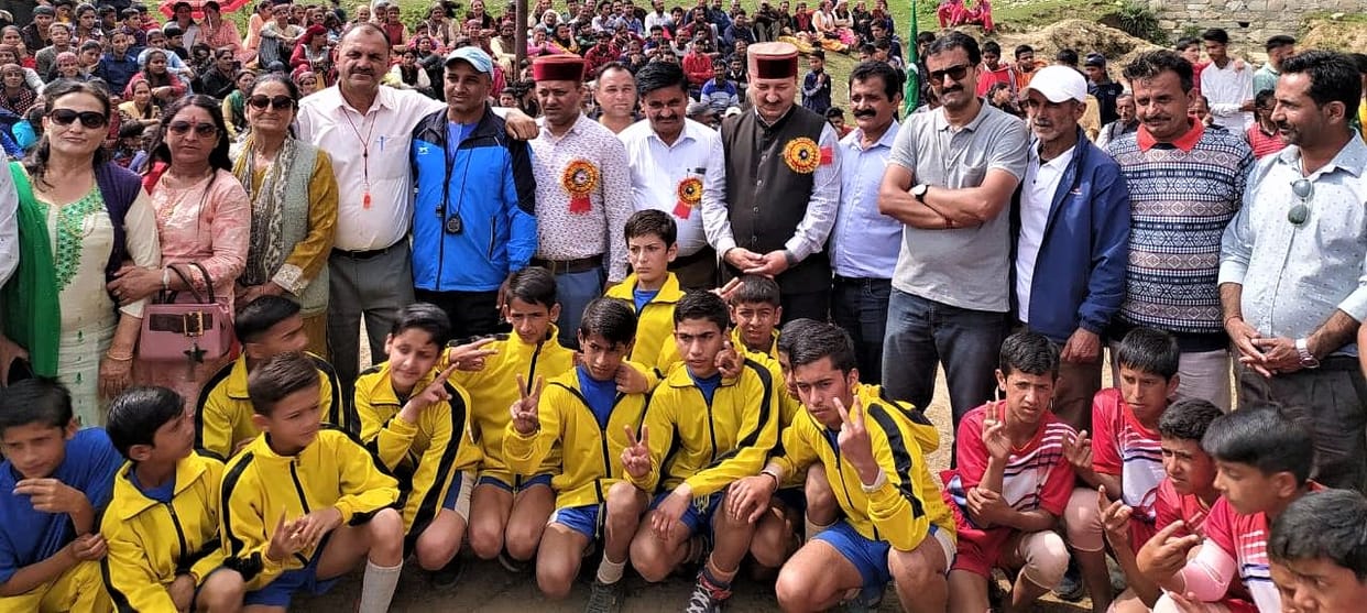chopal win vollyball and dbhas in kabbdi
