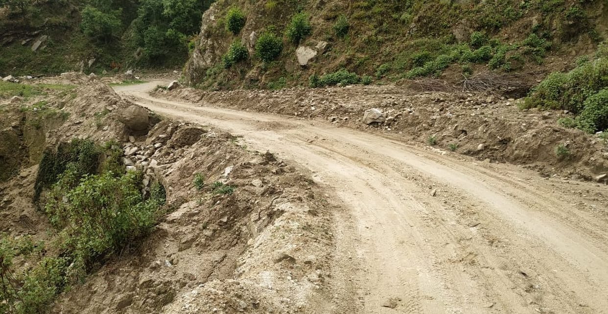 Bad Road in Kharahi Bhingrada