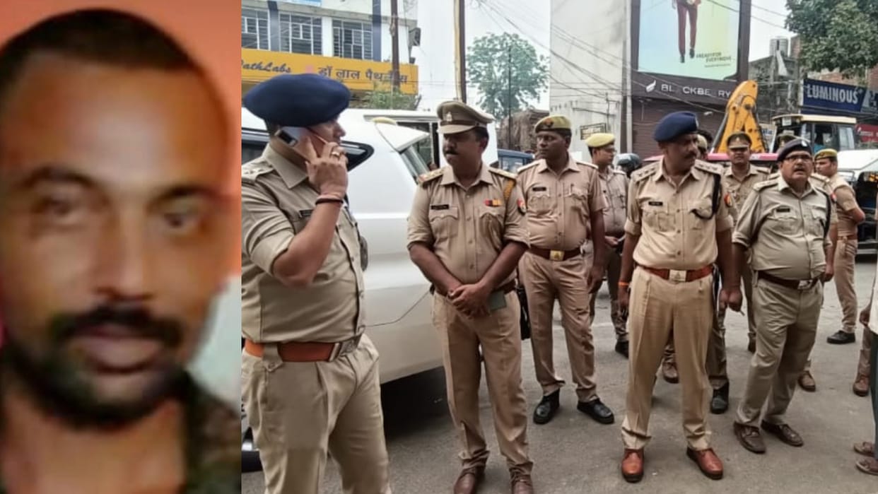 A man murdered near rikabganj police chauki in Ayodhya.
