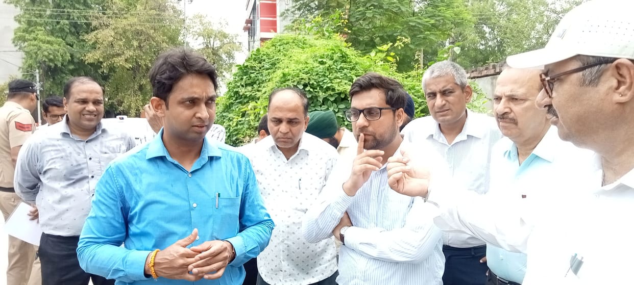 DC came to know the reality by visiting the areas